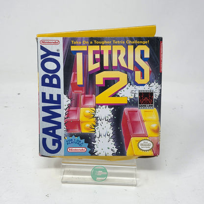 Nintendo GameBoy Tetris 2 Box & Manual No Game