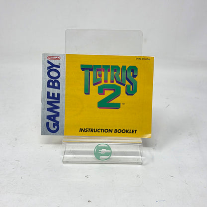 Nintendo GameBoy Tetris 2 Box & Manual No Game