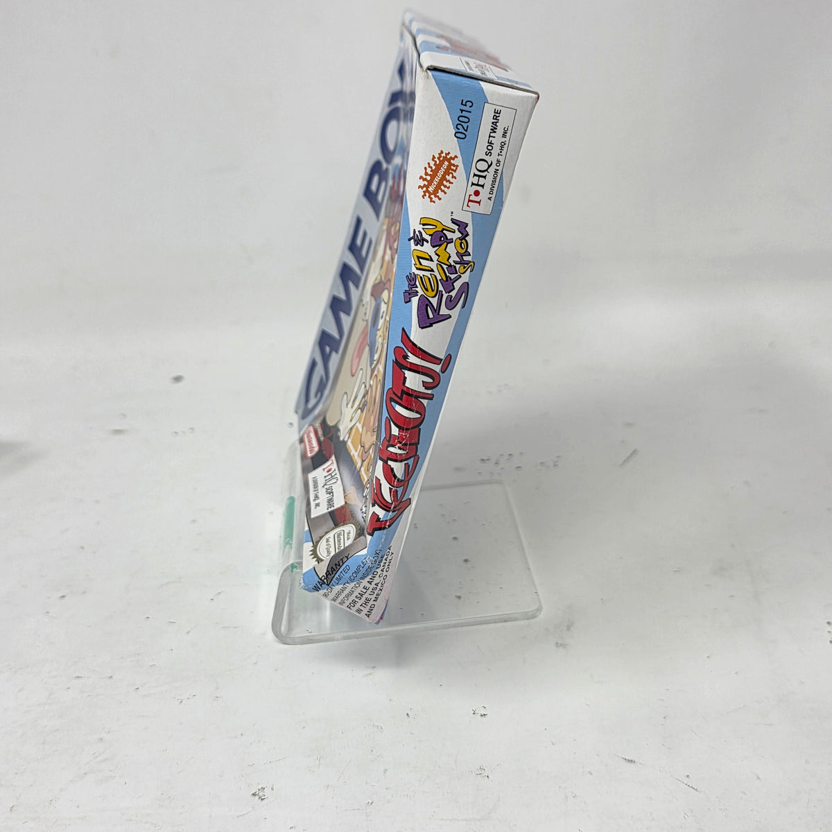 Nintendo GameBoy The Ren & Stimpy Show Veediots Box and Manual