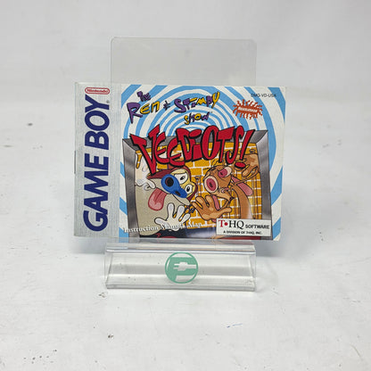 Nintendo GameBoy The Ren & Stimpy Show Veediots Box and Manual