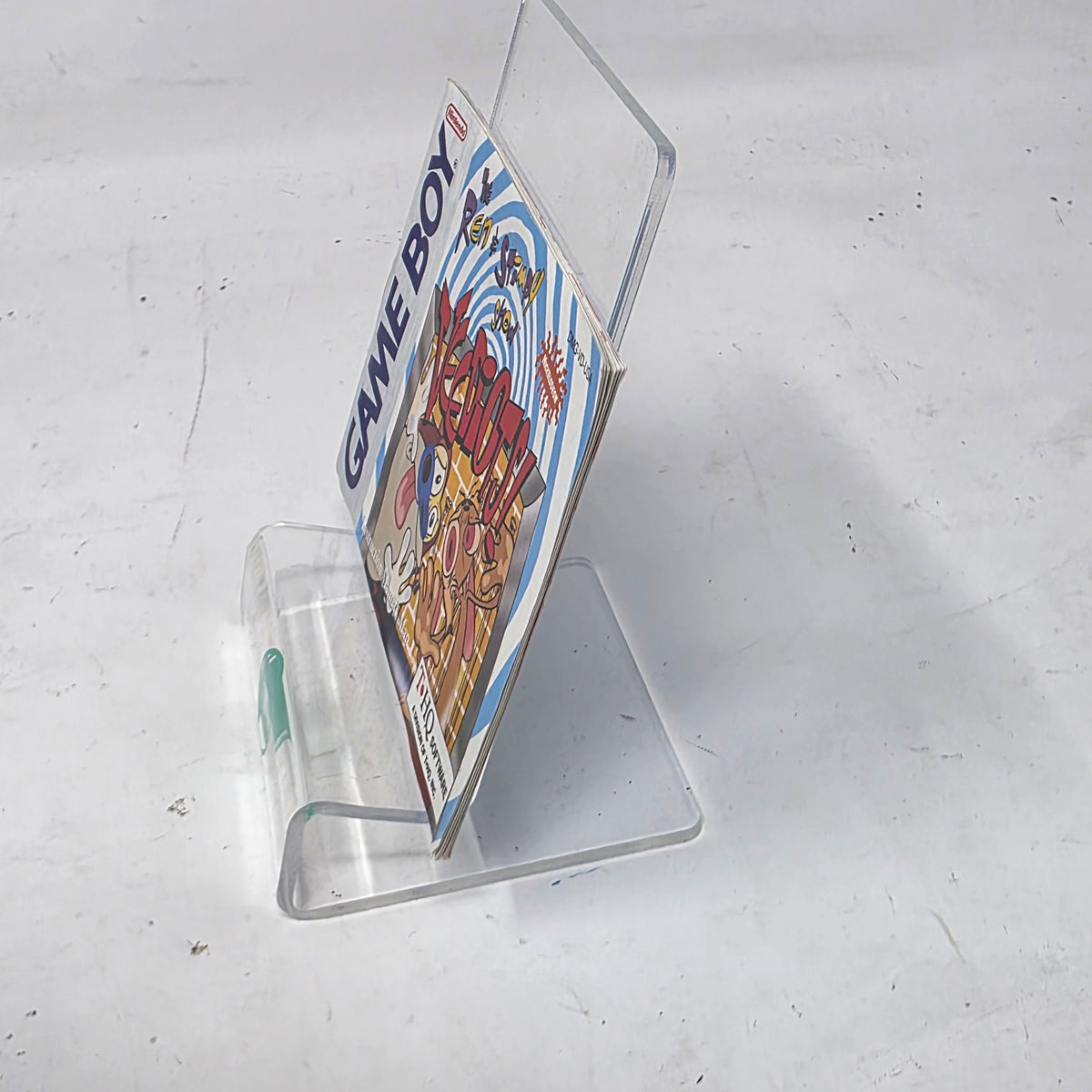 Nintendo GameBoy The Ren & Stimpy Show Veediots Box and Manual