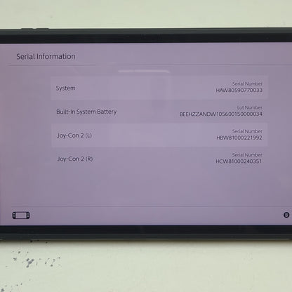 Nintendo Switch 2 Console Gaming System BEE‑001 Black