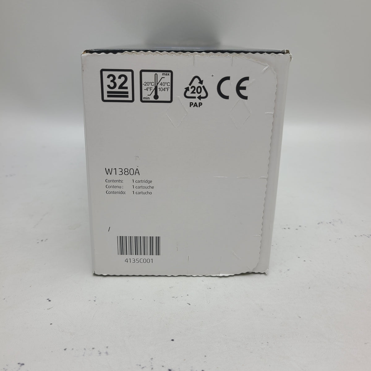 New HP LaserJet 138A Black Toner Cartridge W1380A