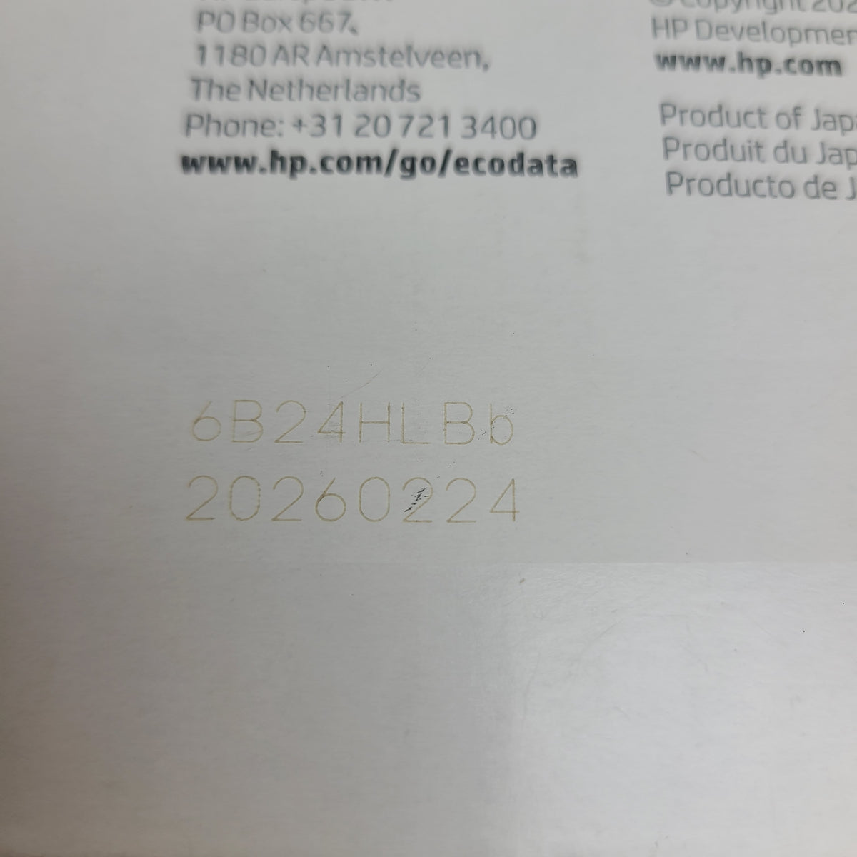 New HP LaserJet 138A Black Toner Cartridge W1380A