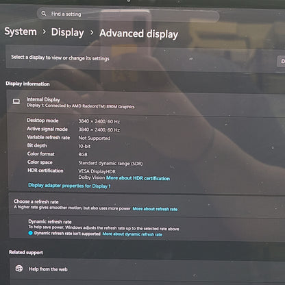 Asus ProArt P16 H7606W 16" Ryzen AI 9 HX 370 2.0GHz 32GB RAM 1TB SSD GeForce RTX
