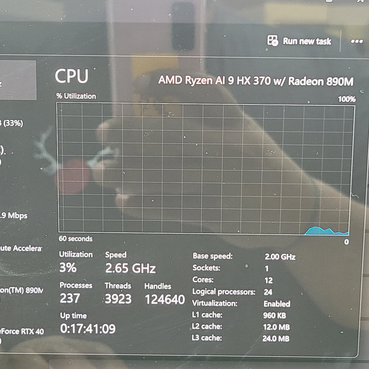 Asus ProArt P16 H7606W 16" Ryzen AI 9 HX 370 2.0GHz 32GB RAM 1TB SSD GeForce RTX