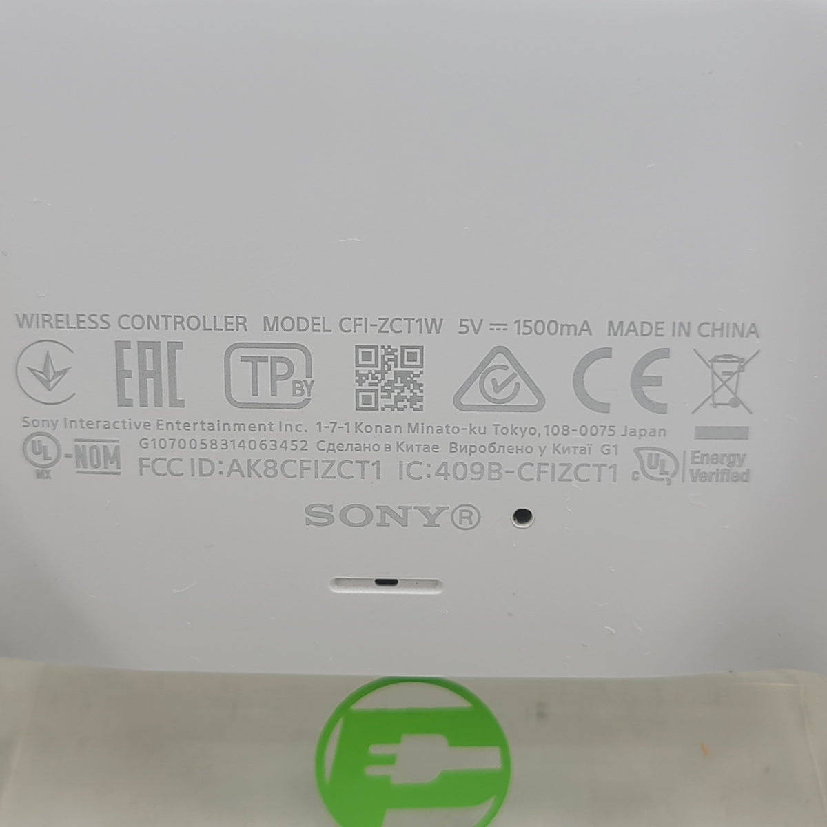 Sony PlayStation 5 PS5 DualSense Wireless Controller White CFI-ZCT1W