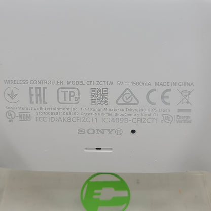 Sony PlayStation 5 PS5 DualSense Wireless Controller White CFI-ZCT1W