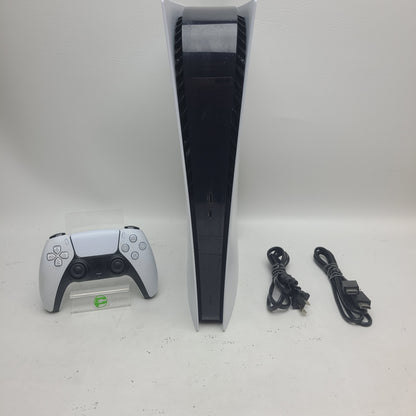 Sony PlayStation 5 Digital PS5 825GB White Console Gaming System CFI-1115B