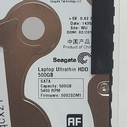 Seagate 2.5" Laptop Ultrathin HDD 500GB SATA III (6 Gb/s) HDD ST500LT032