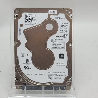 Seagate 2.5" Ultra Mobile SSHD 500GB SATA III 6Gbps HDD ST500LX012
