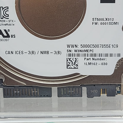 Seagate 2.5" Ultra Mobile SSHD 500GB SATA III 6Gbps HDD ST500LX012