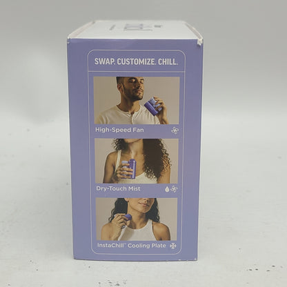 New Shark ChillPill 3-in-1 Personal Cooling System w/ Fan InstaChill Haze