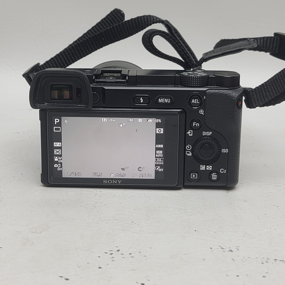 Sony Alpha a6400 Mirrorless Camera with E 50mm f/1.8 OSS Lens Black