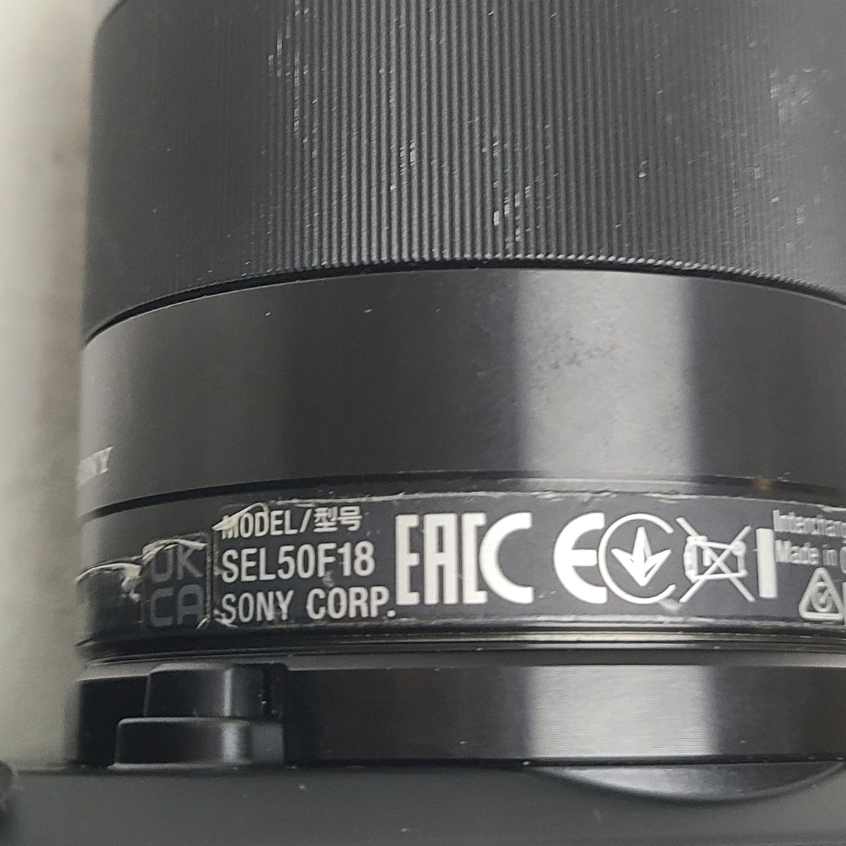 Sony Alpha a6400 Mirrorless Camera with E 50mm f/1.8 OSS Lens Black