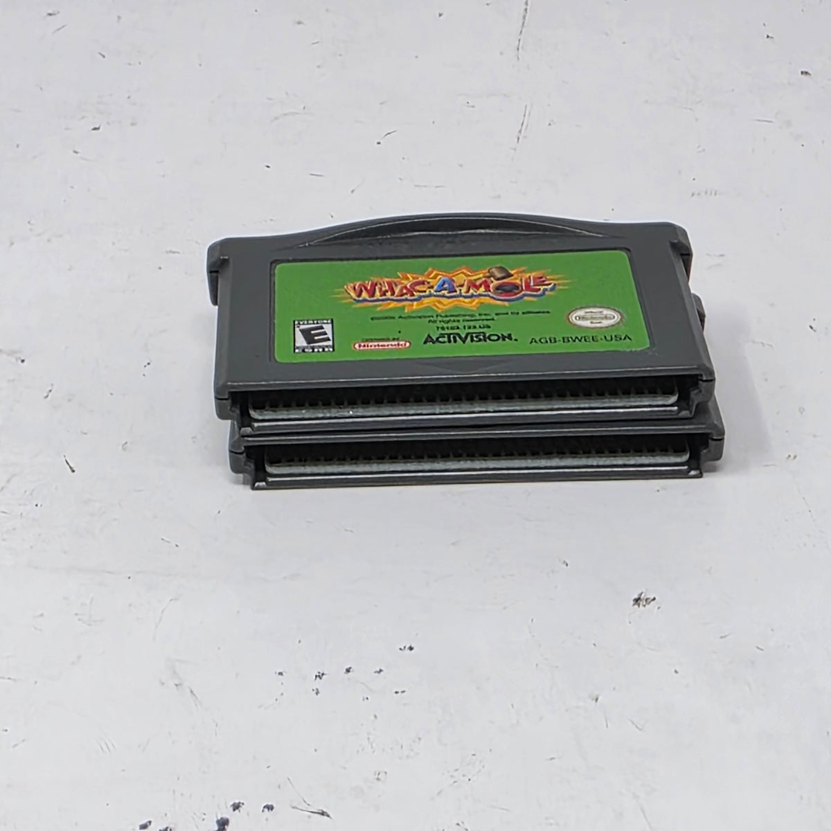 Lot of 2 Game Nintendo Boy Advance Games The Bible Game,Whac-A-Mole