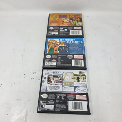 Lot of 3 Games Nintendo DS That's So Raven: Psychic,Sprung;  Wedding Designer