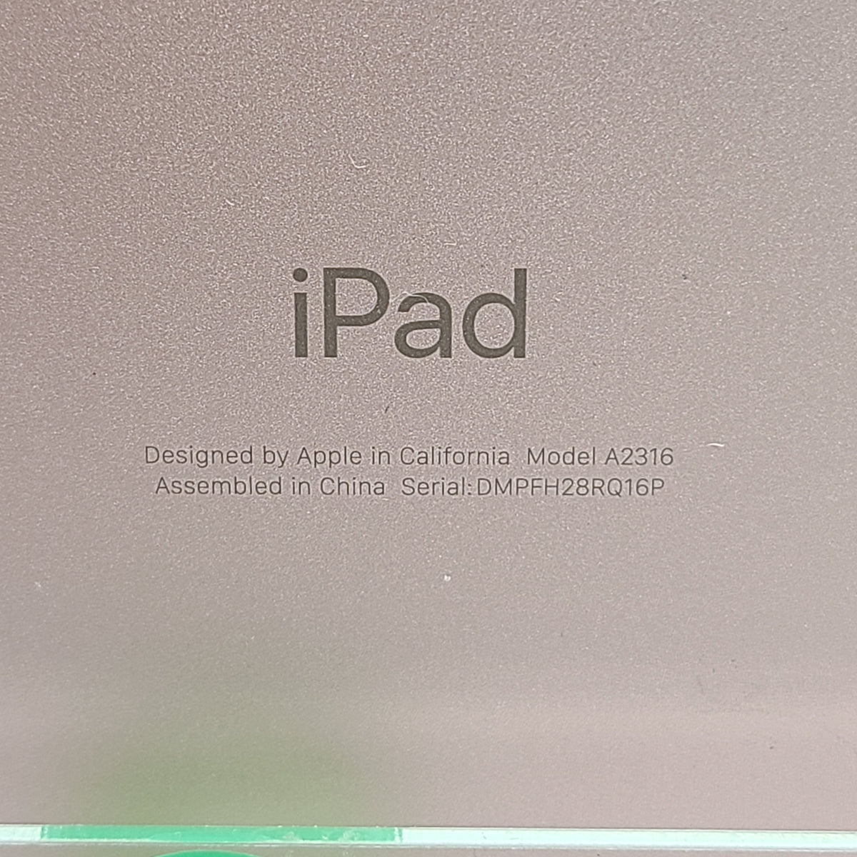 WiFi Only Apple iPad Air 4th Gen 64GB Rose Gold MYFP2LL/A
