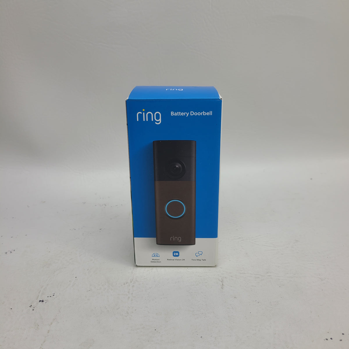 Ring Battery Doorbell 2K 2nd Gen Front Door Camera Matte Mocha