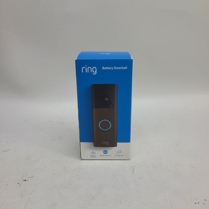Ring Battery Doorbell 2K 2nd Gen Front Door Camera Matte Mocha