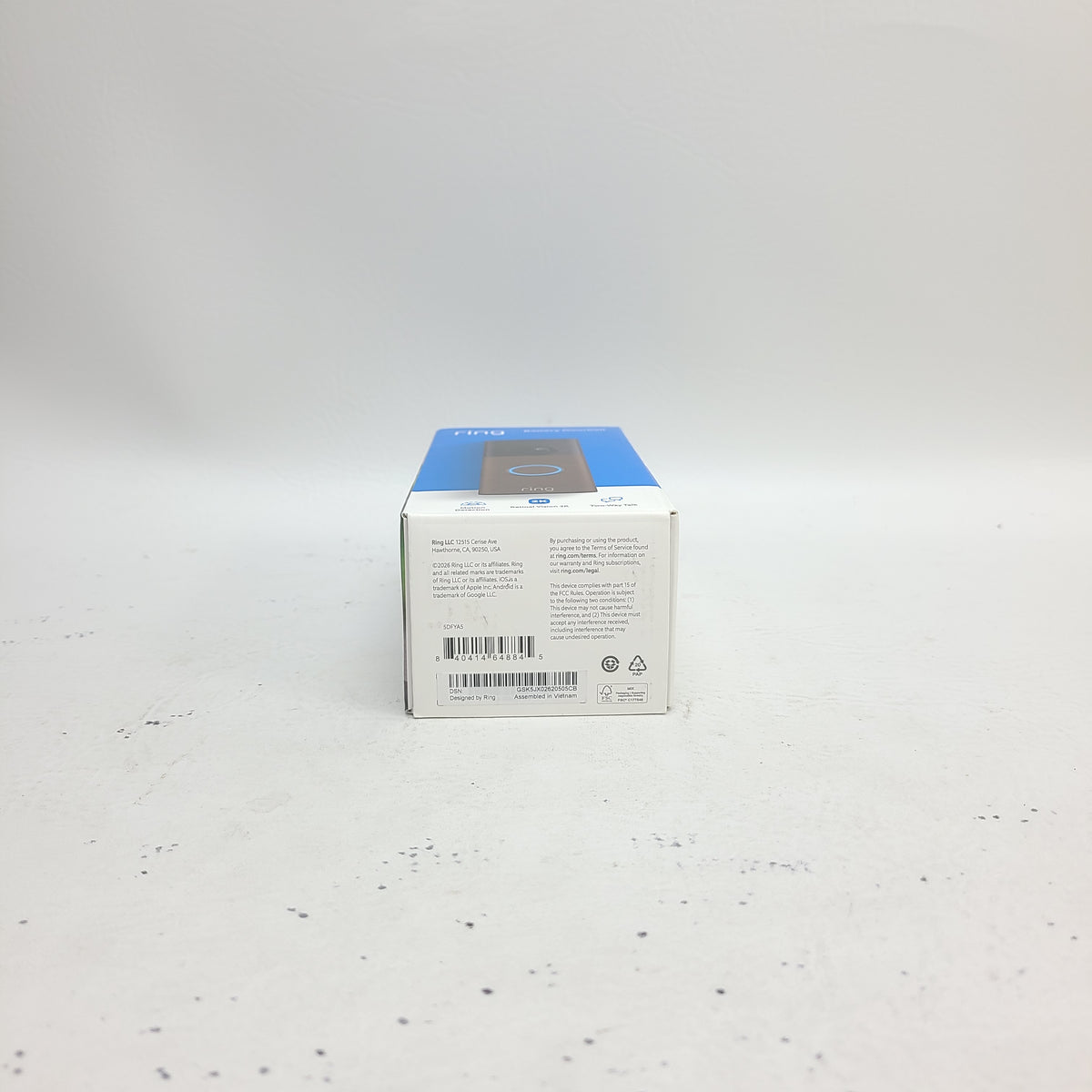 Ring Battery Doorbell 2K 2nd Gen Front Door Camera Matte Mocha