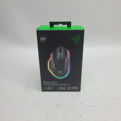 New Razer Basilisk V3 Customizable Ergonomic Wired Gaming Mouse Black