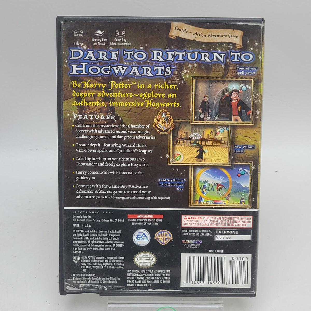 Harry Potter Chamber of Secrets (Nintendo GameCube, 2002)
