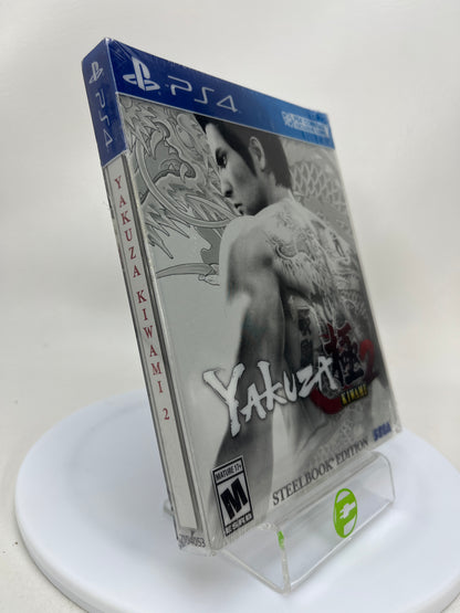 New Yakuza Kiwami 2 [Steelbook Edition] (Sony PlayStation 4 PS4, 2018)