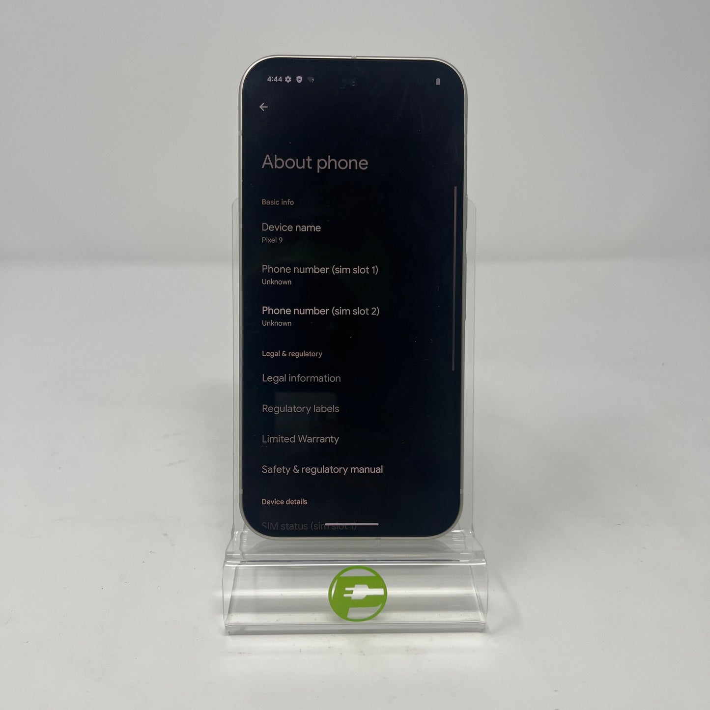 Unlocked Google Pixel 9 128GB Chalk