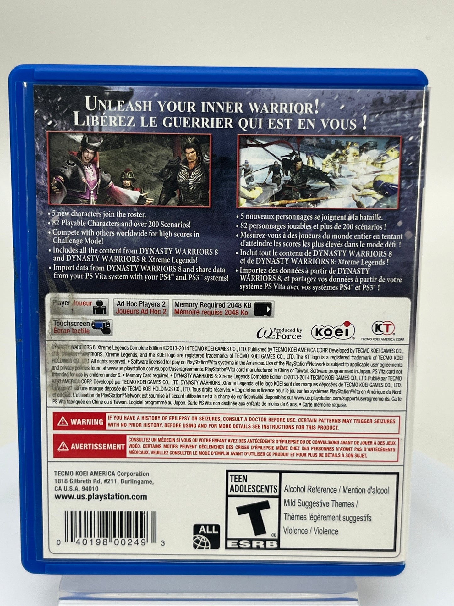 Dynasty Warriors 8: Xtreme Legends [Complete Edition] (Sony PlayStation Vita)