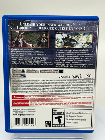Dynasty Warriors 8: Xtreme Legends [Complete Edition] (Sony PlayStation Vita)