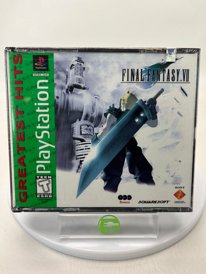 NEW Final Fantasy VII (PlayStation 1, 1997) PS1 Brand New Sealed Greatest Hits