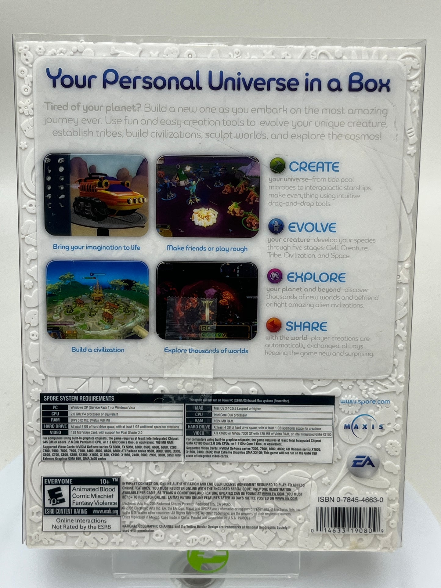 Spore Galactic Edition (PC, 2008)