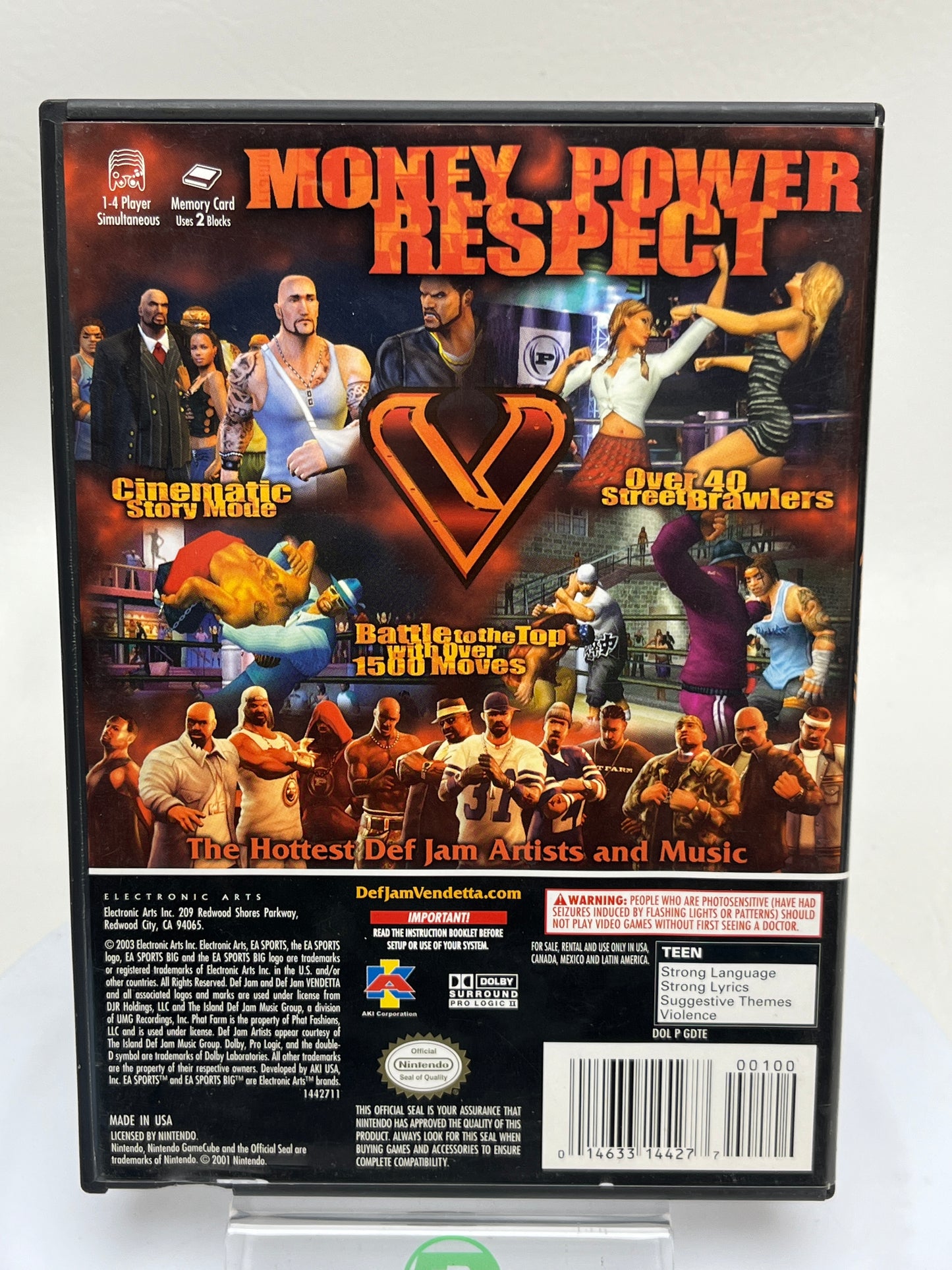 Def Jam Vendetta [Player's Choice] (Nintendo GameCube, 2023)