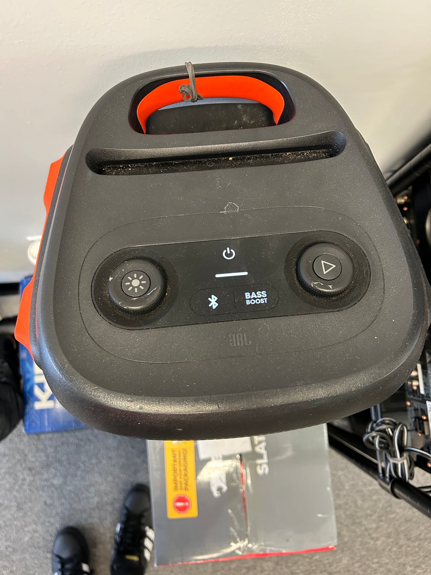 Broken/Missing Piece JBL PartyBox 110 Portable Bluetooth Party Speaker Black PARTYBOX110