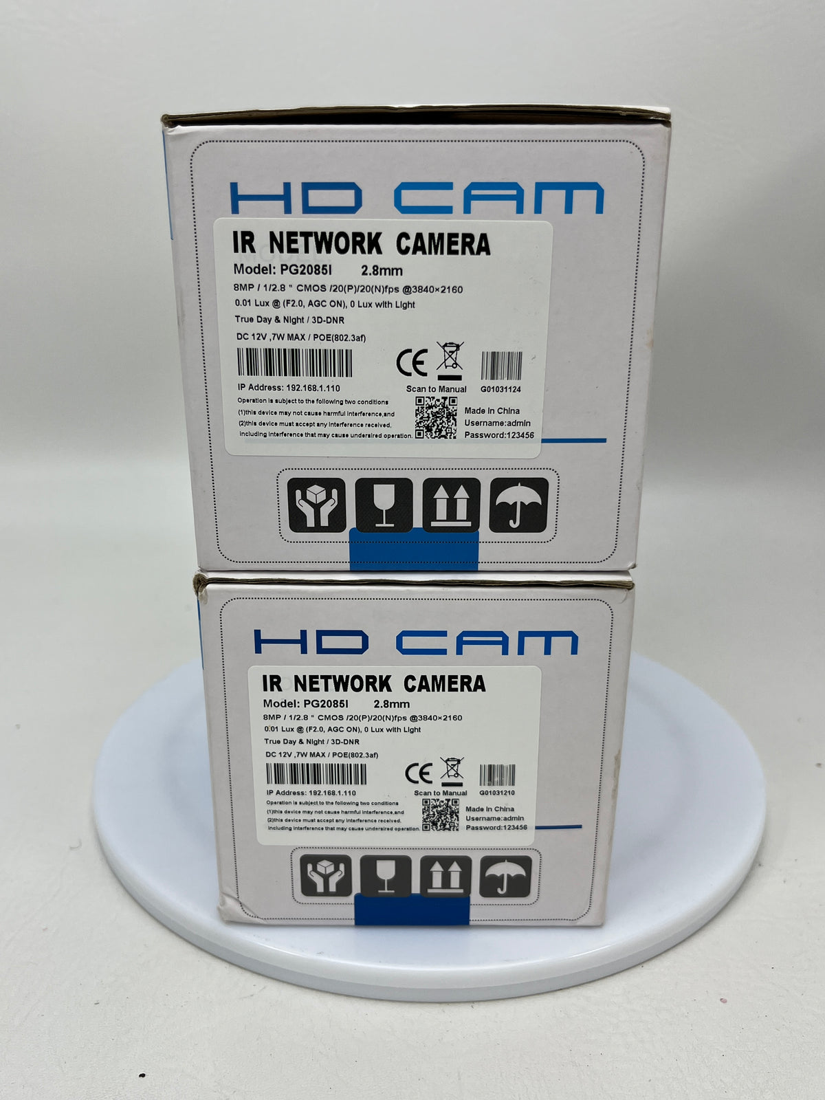 New  POE Surveillance Camera PG20851