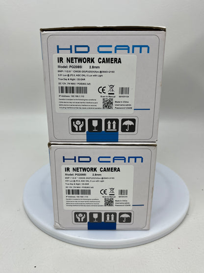 New  POE Surveillance Camera PG20851