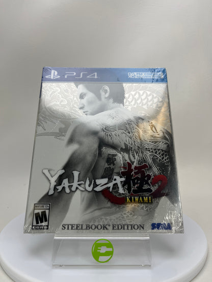 New Yakuza Kiwami 2 [Steelbook Edition] (Sony PlayStation 4 PS4, 2018)