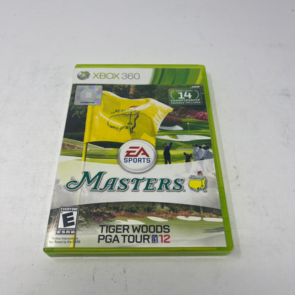 EA Sports Masters Tiger Woods PGA Tour 12 (Microsoft Xbox 360, 2011)