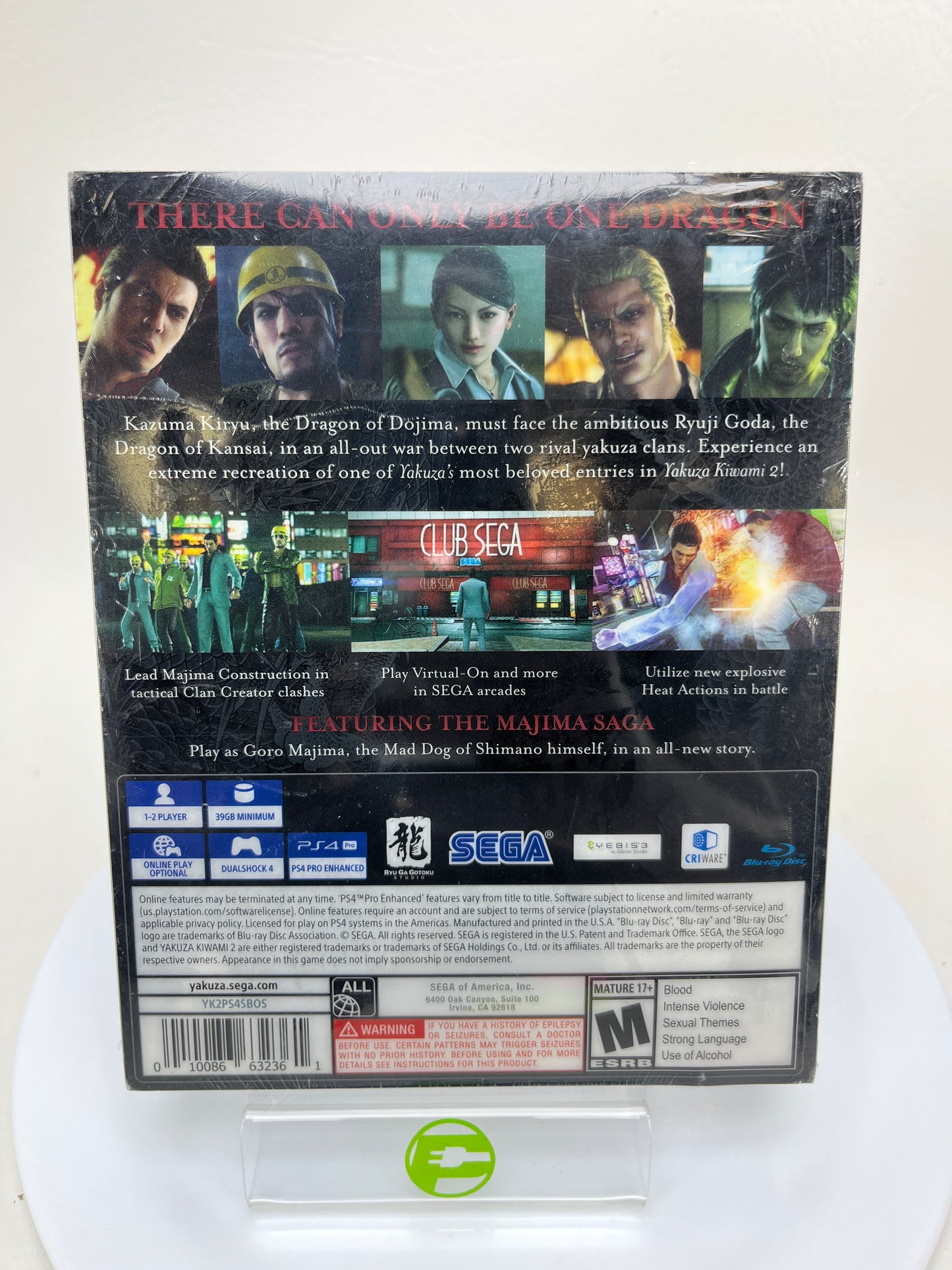 New Yakuza Kiwami 2 [Steelbook Edition] (Sony PlayStation 4 PS4, 2018)