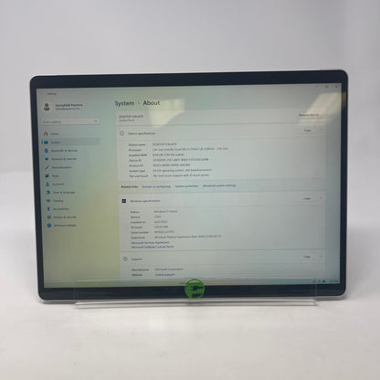 Microsoft Surface Pro 8 1983 13" i5-1145G7 2.6GHz 8GB RAM 256GB SSD