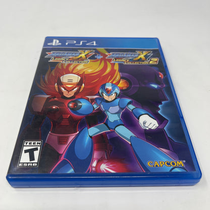 MegaMan X Legacy Collection 1 + 2 Capcom (Sony PlayStation 4 PS4, 2018)