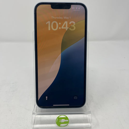 Unlocked Apple iPhone 14 eSIM 128GB 18.3.2 BLUE MPVH3LL/A