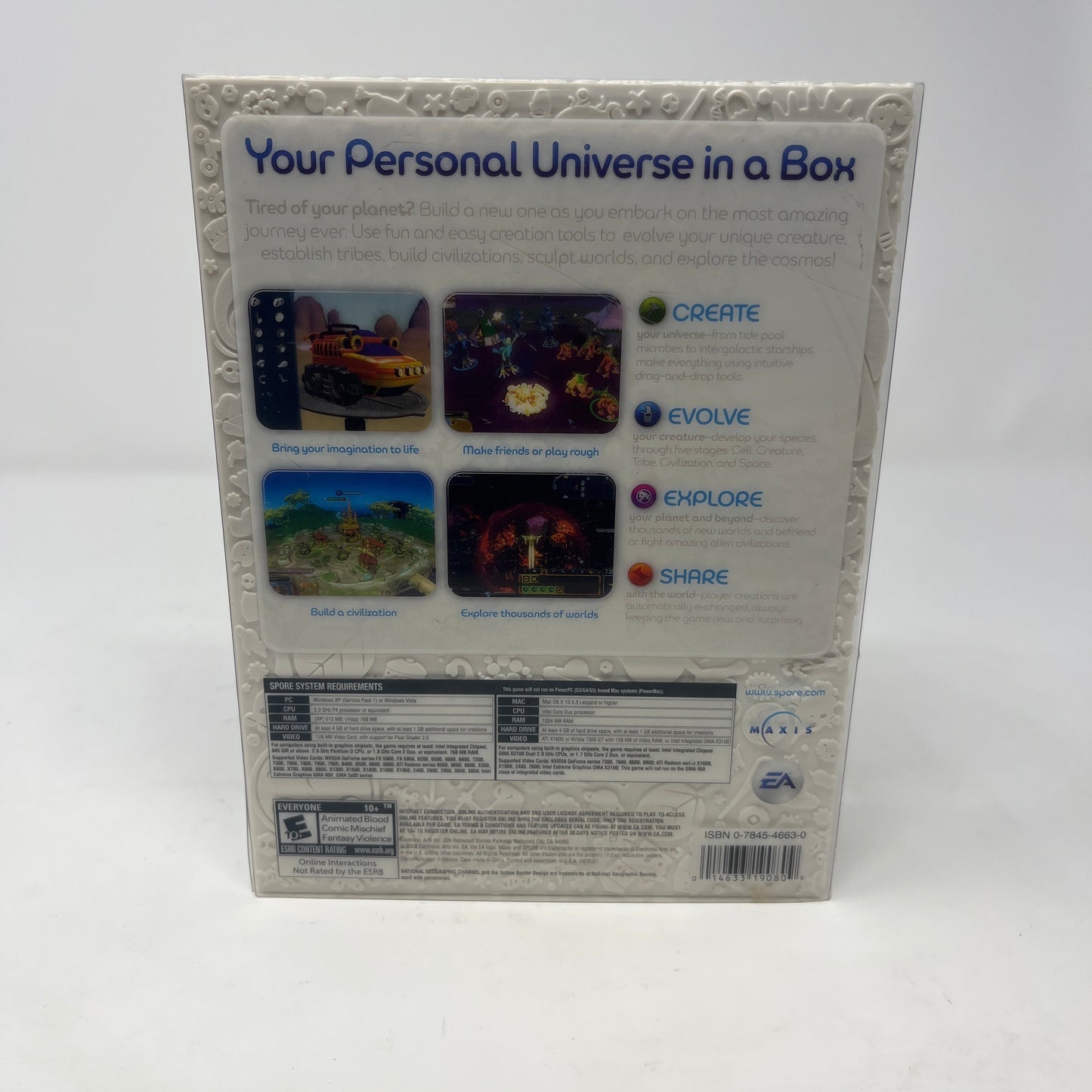 Spore Galactic Edition (PC, 2008)