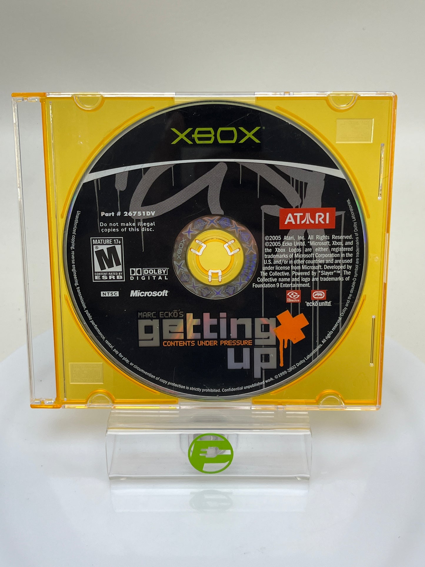 Marc Ecko's Getting Up: Contents Under Pressure Microsoft Xbox 2006 [Limited Edition]
