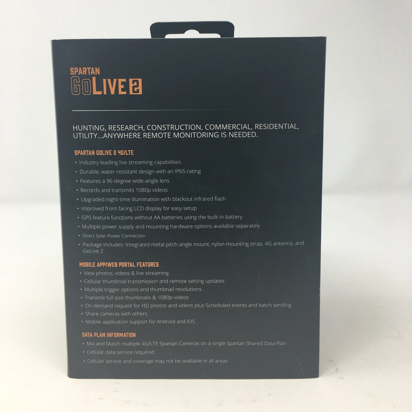 Spartan Golive 2 Live Stream Cellular Trail Camera GL-M6Eb