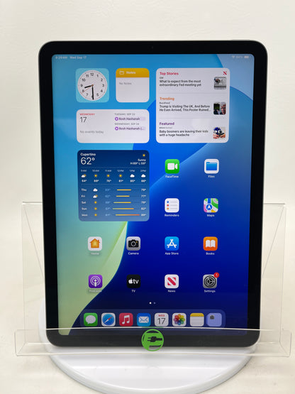 WiFi Only Apple iPad Air 4th Gen 64GB SPACE GRAY MYFM2LL/A