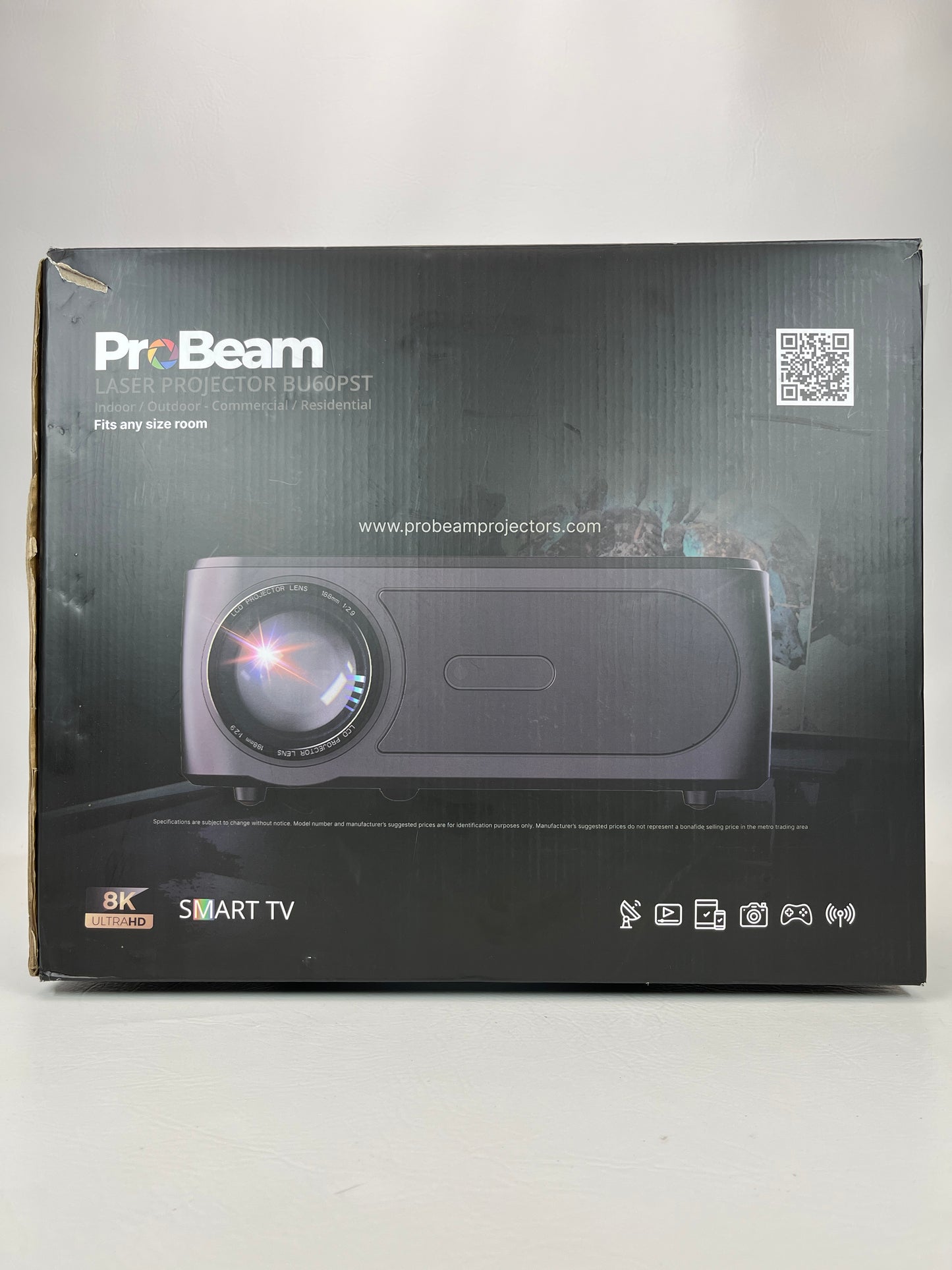 New ProBeam BU60PST 7680 x 4320 6200 Lumens Laser Projector