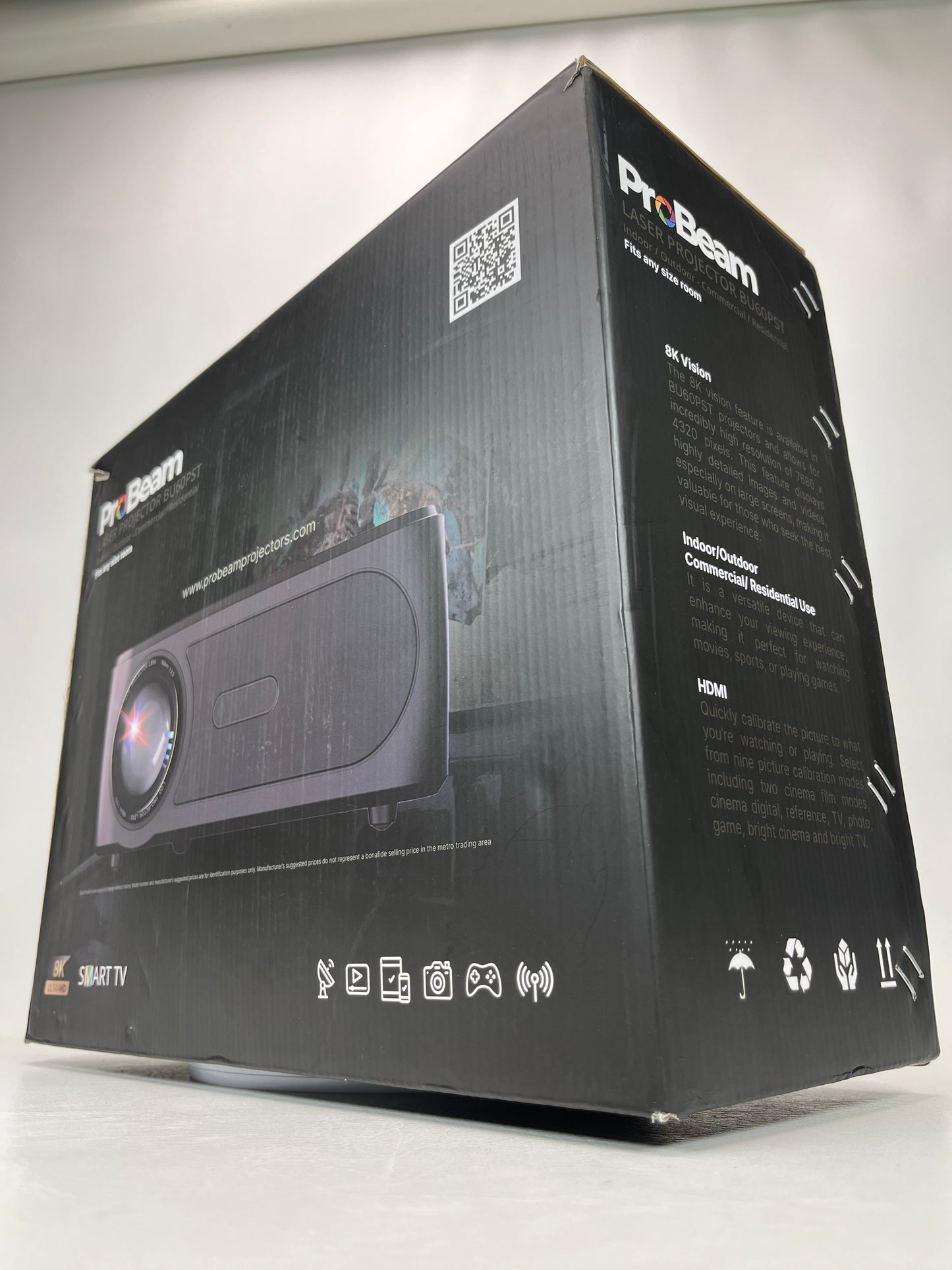 New ProBeam BU60PST 7680 x 4320 6200 Lumens Laser Projector