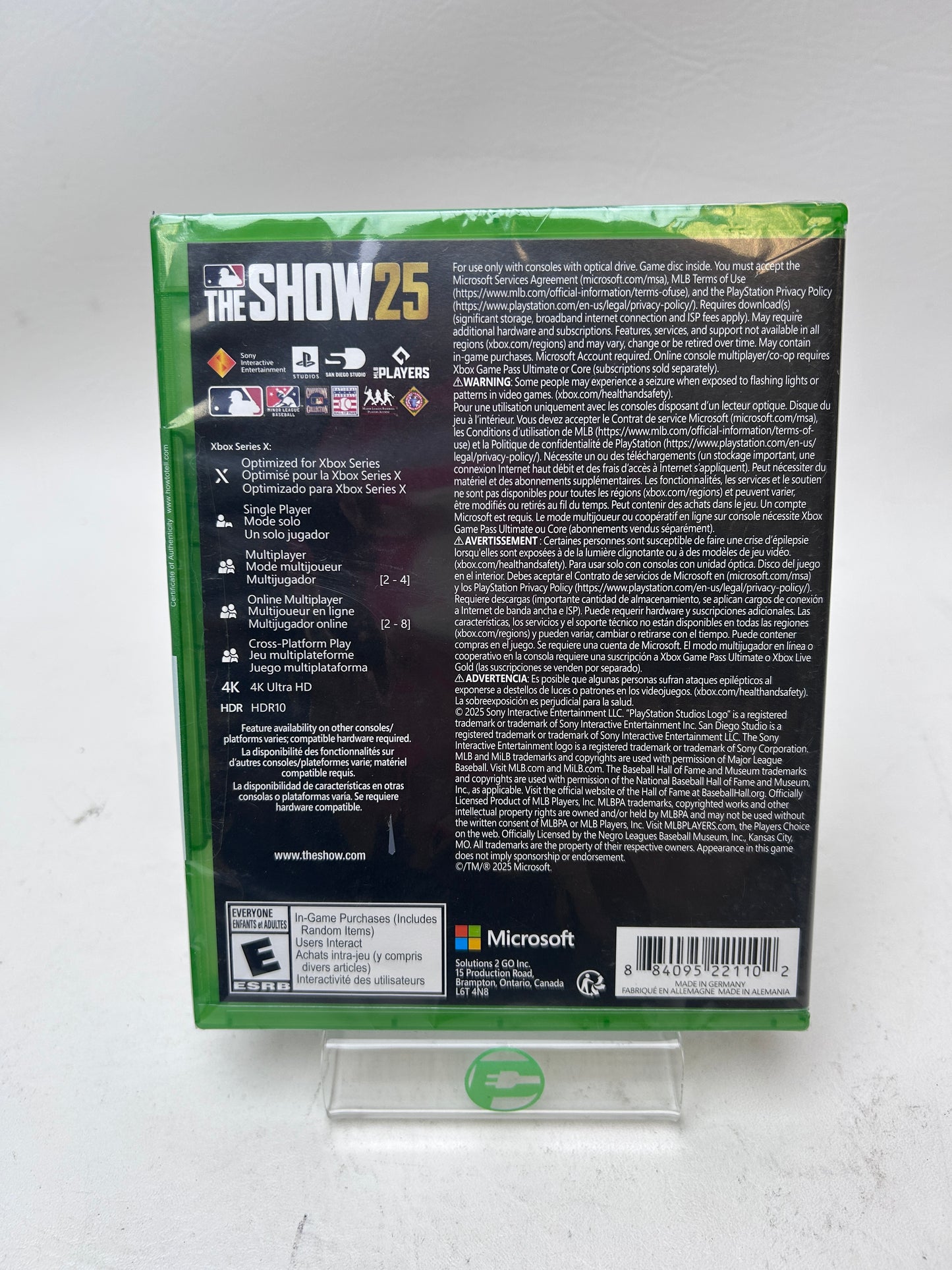 New MLB The Show 25 (Microsoft Xbox Series X, 2025)